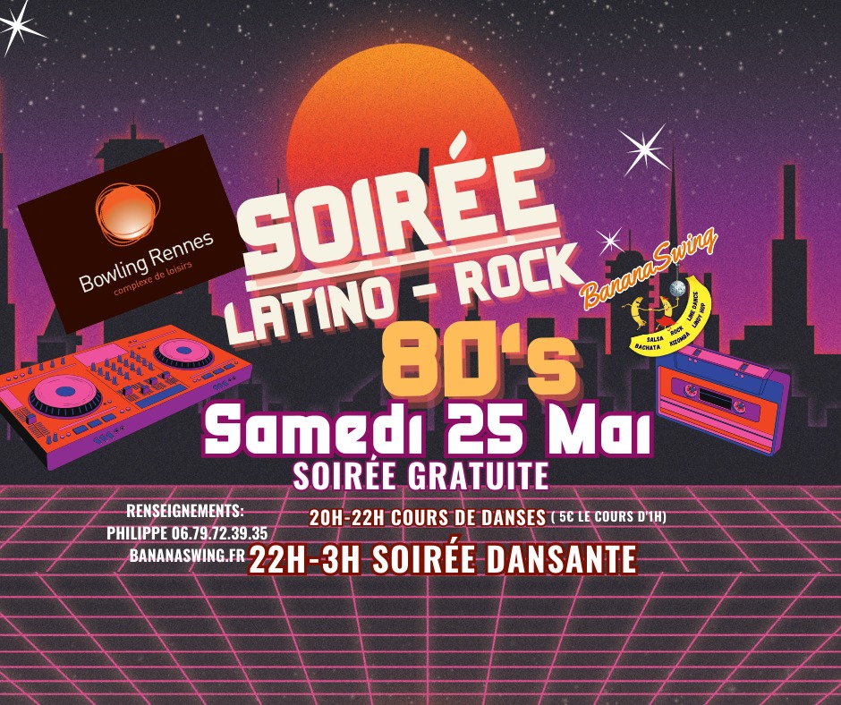 Soirée Années 80 avec Bananaswing